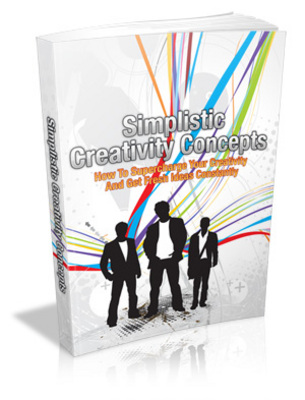 Product picture Simplistic Creativity Concepts with Master Resell Rights
