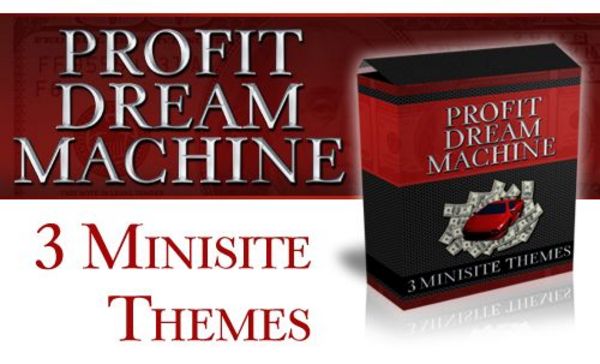 Product picture Profit Dream Machine Template Pack with Private Label Rights