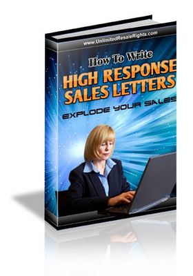 Product picture High Response Sales Letters With Master Resell Rights 
