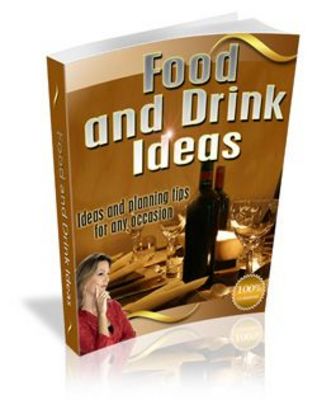 Product picture Good Food And Drink Ideas With Master Resell Rights 
