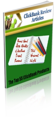 Product picture 55 Clickbank Review Articles with Private Label Rights 