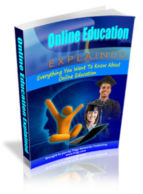 Product picture Online Education Explained with Master Resell Rights