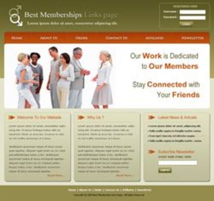 Product picture 5 HTML Templates With Private Label Rights