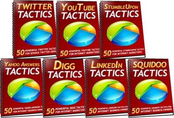 Product picture 350 Social Media Tactics with Master Resell Rights