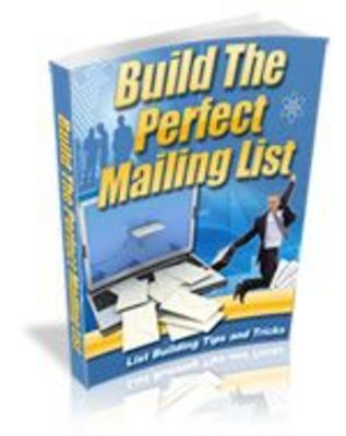 Product picture Build The Perfect Mailing List With Master Resell Rights